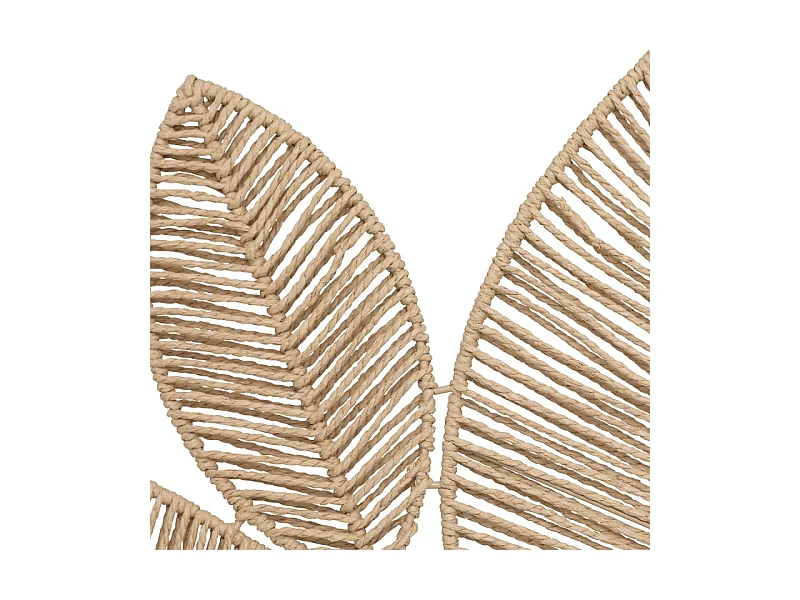 Déco murale feuilles Meera 160 cm corde Atmosphera