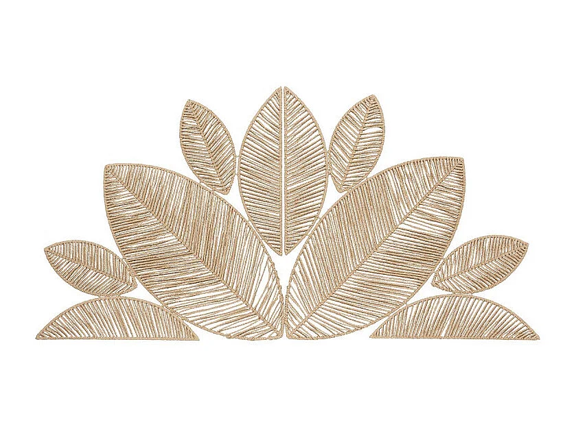 Déco murale feuilles Meera 160 cm corde Atmosphera