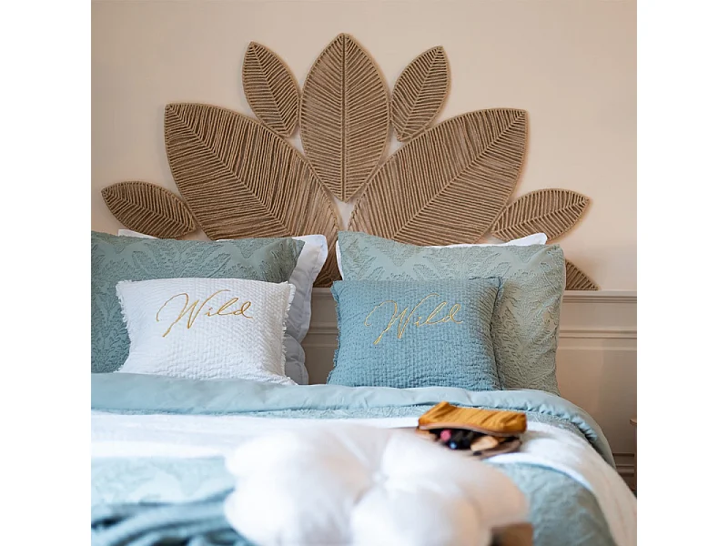 Déco murale feuilles Meera 160 cm corde Atmosphera