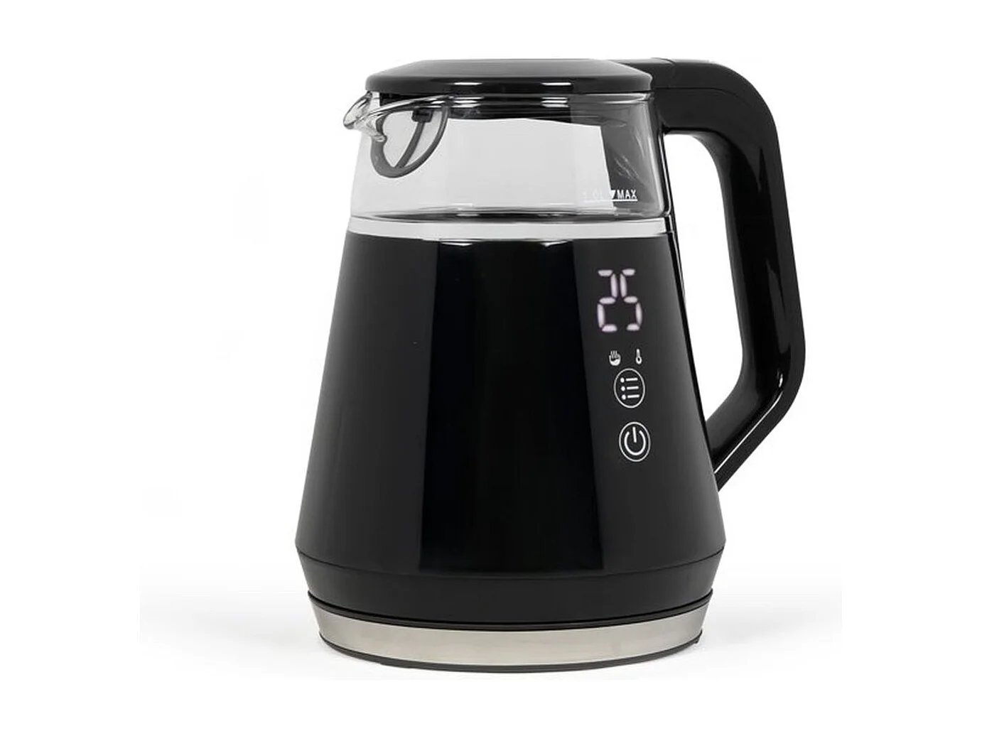 Livoo Bouilloire sans fil 1l 1100w noir - DOD212N