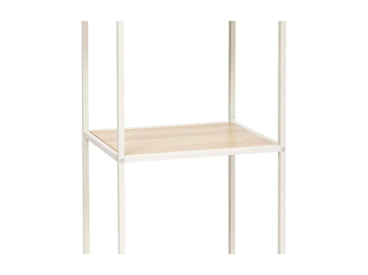 Étagère 4 Niveaux "Curvy" 169cm Naturel