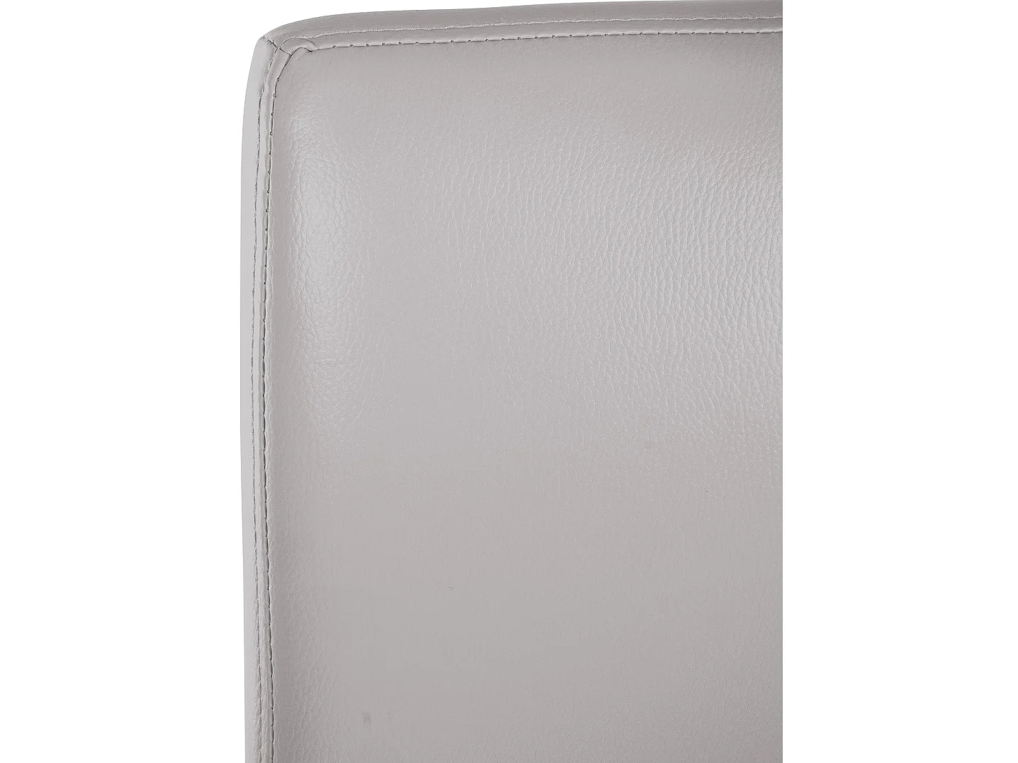 Lot de 2  Tabouret de bar - Similicuir - Blanc - Freeport