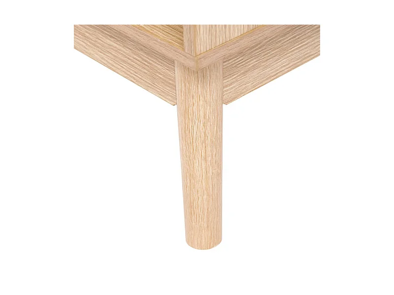 Bibliothèque 8 Niches "Abana" 160cm Naturel