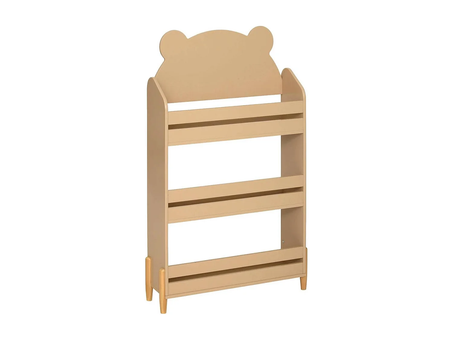 Bibliothèque Enfant "Douceur" 100cm Beige