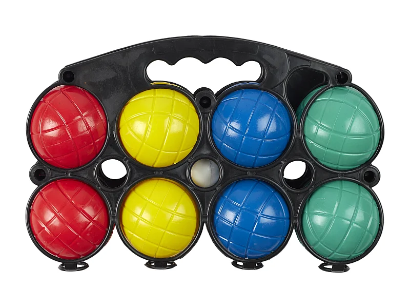 Jeu de 8 Boules en Plastique M12