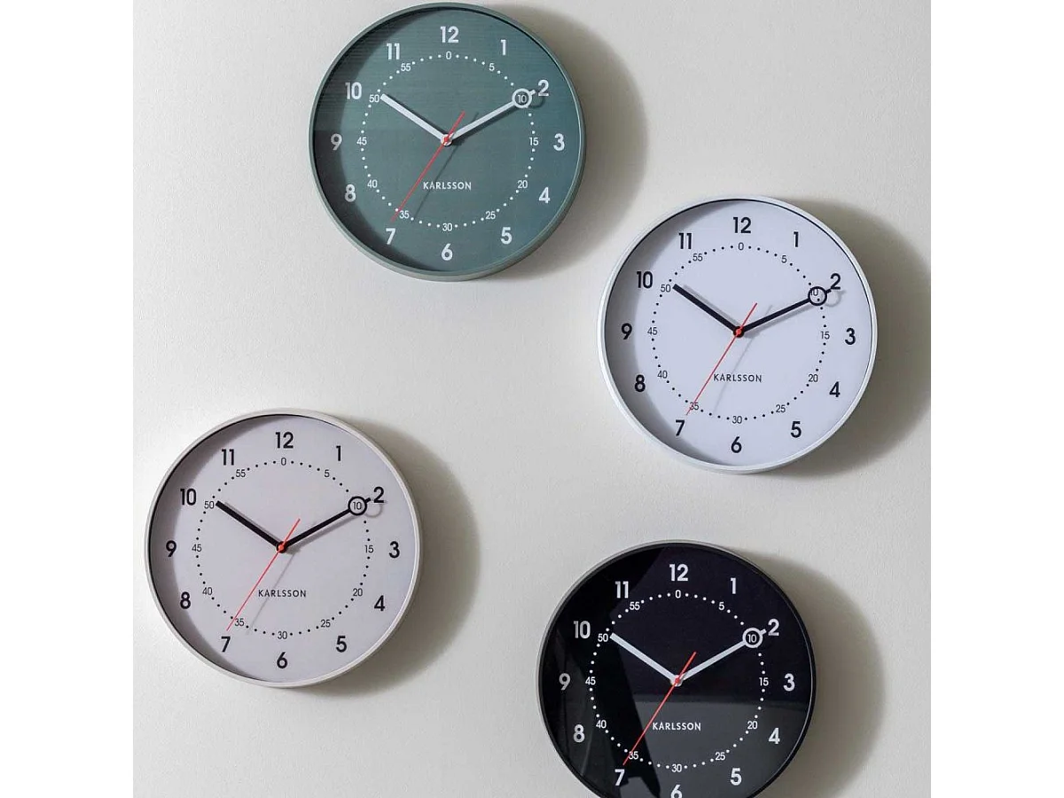 Horloge murale en résine Fresco