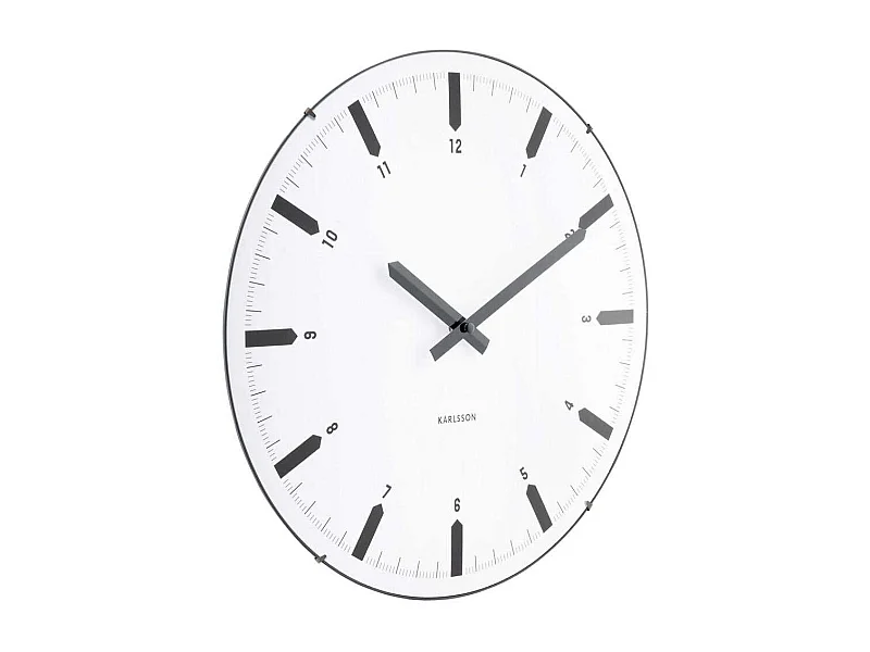 Horloge murale en polypropylène Realista Dome