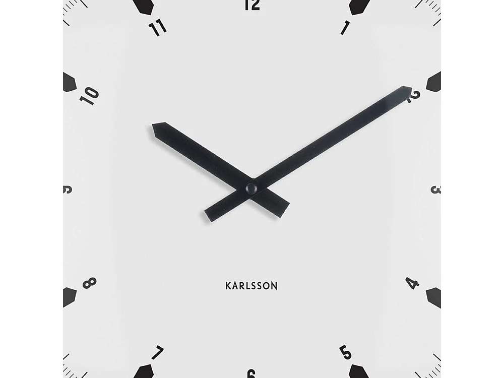 Horloge murale en polypropylène Realista Dome