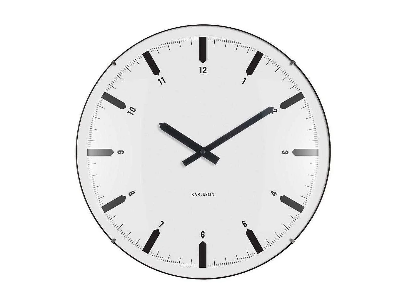 Horloge murale en polypropylène Realista Dome