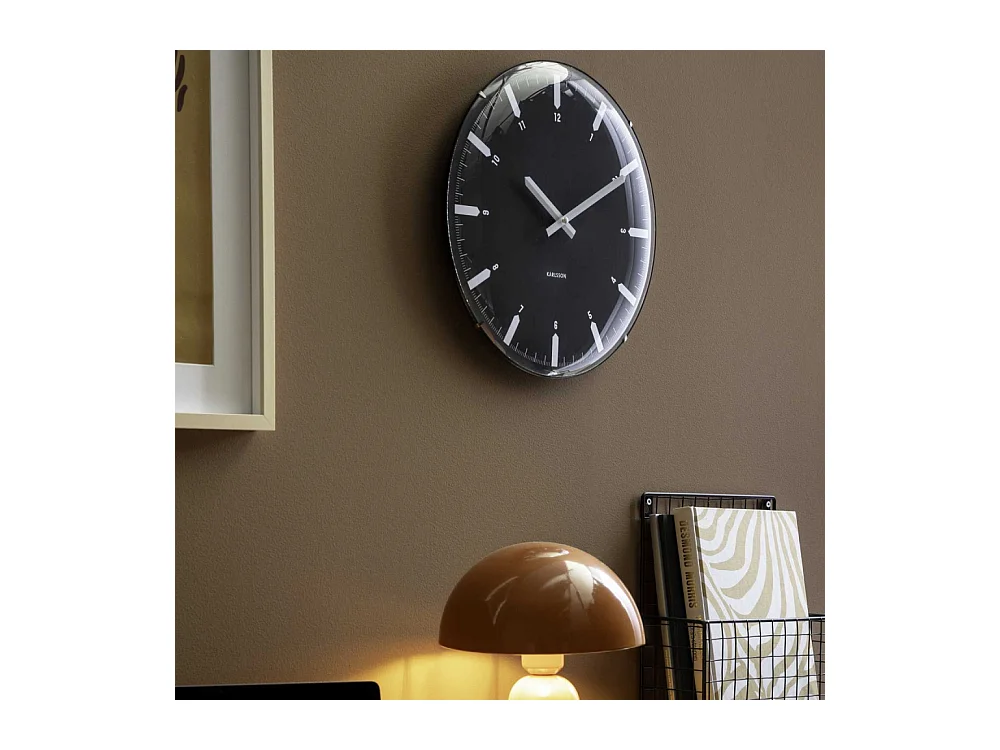 Horloge murale en polypropylène Realista Dome