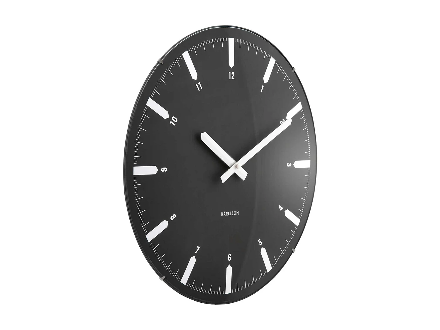 Horloge murale en polypropylène Realista Dome