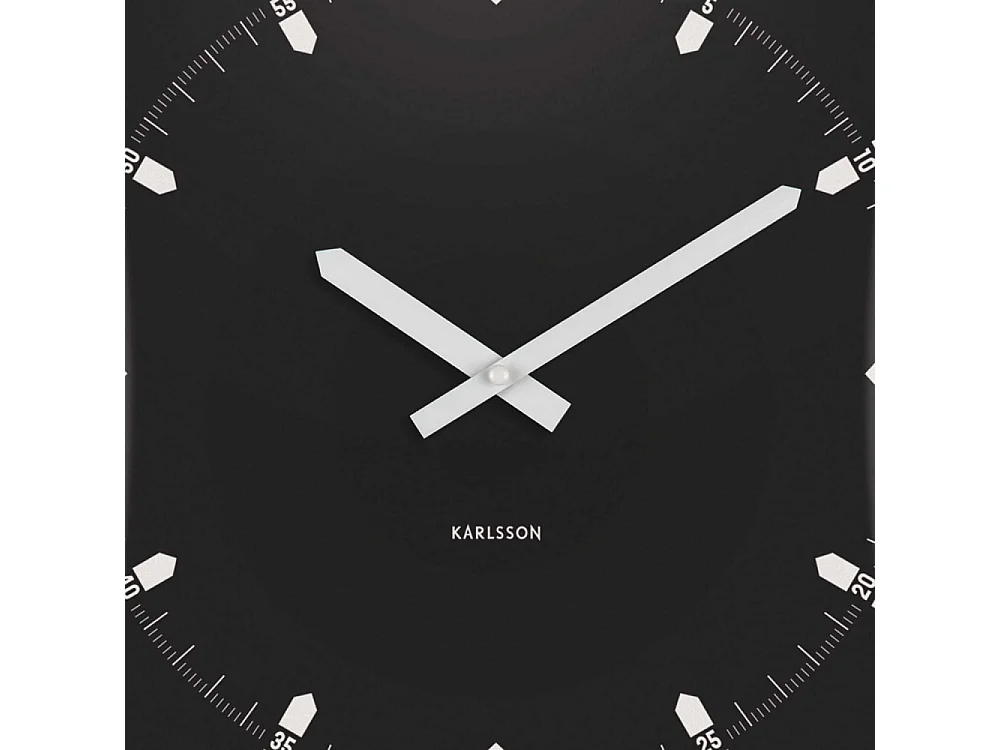 Horloge murale en métal Sucinto Dome Square