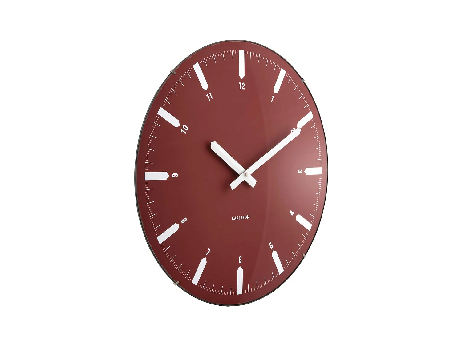 Horloge murale en polypropylène Realista Dome