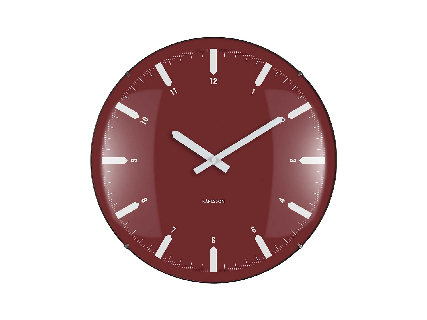 Horloge murale en polypropylène Realista Dome