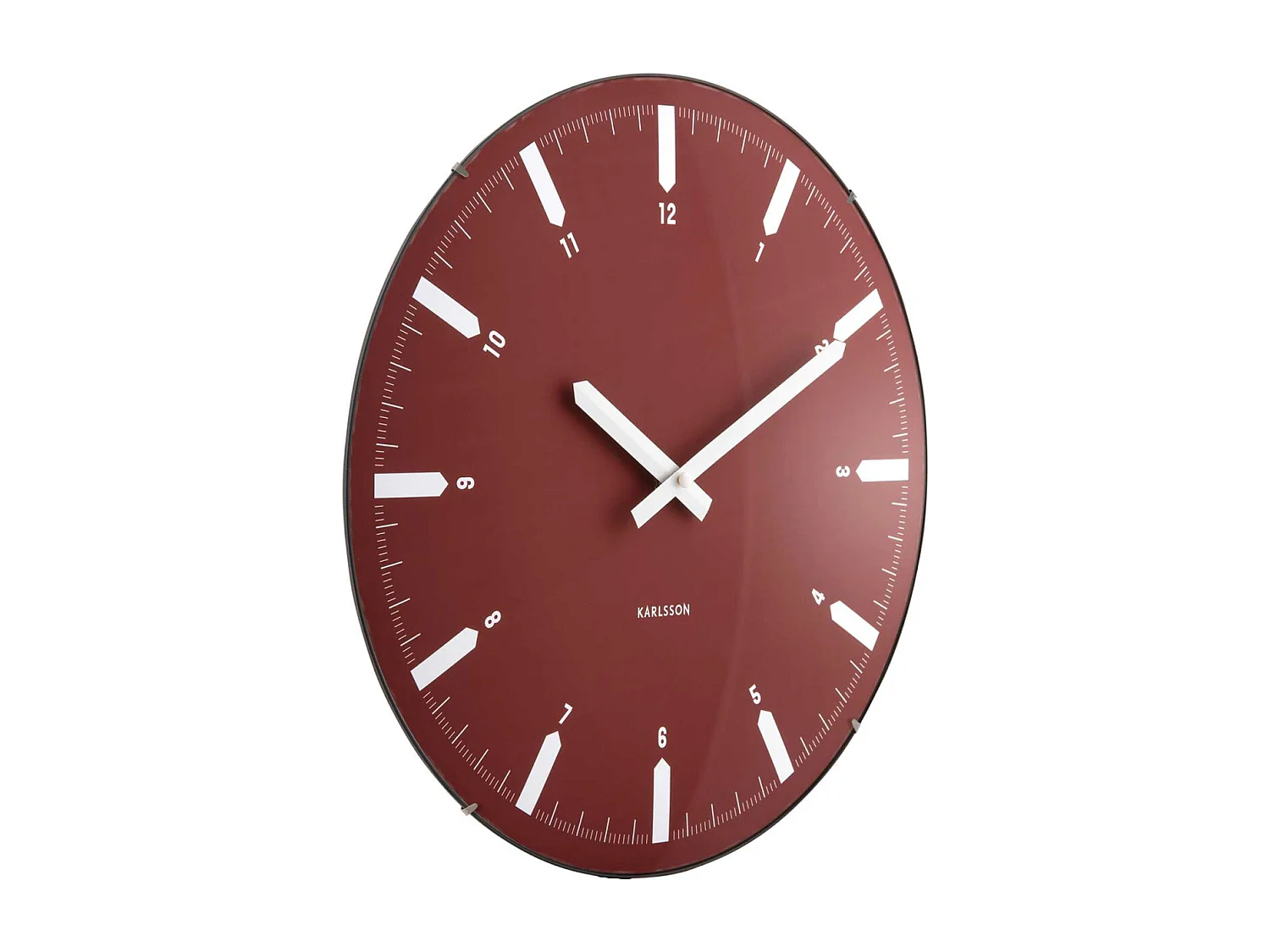 Horloge murale en polypropylène Realista Dome