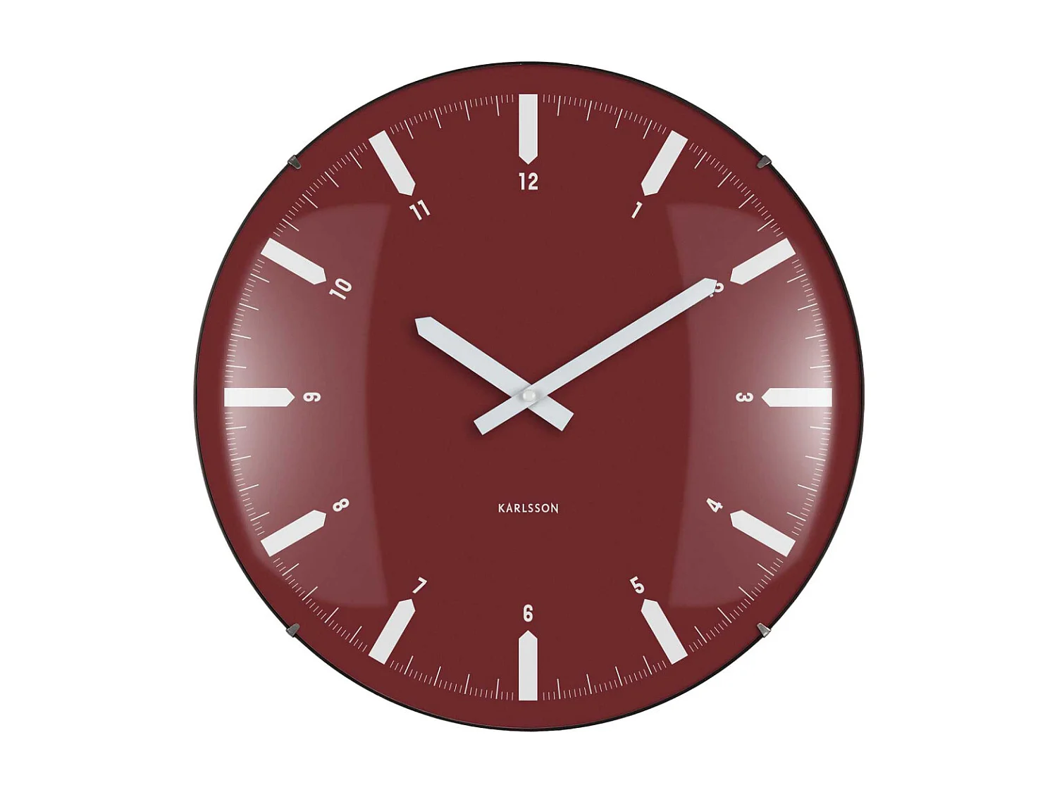 Horloge murale en polypropylène Realista Dome