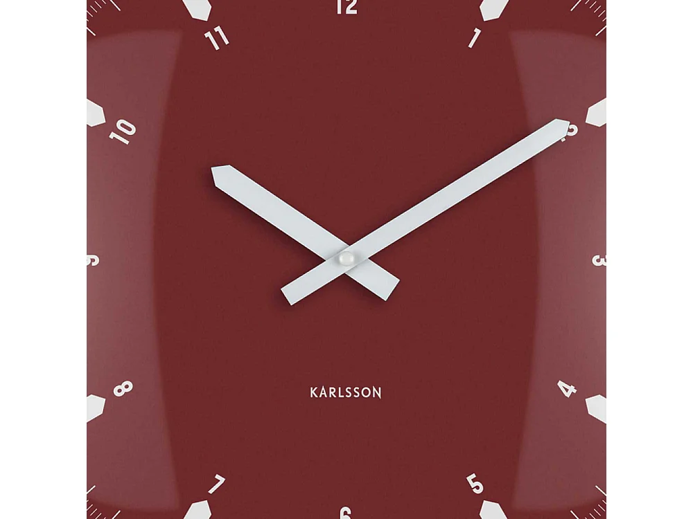 Horloge murale en polypropylène Realista Dome