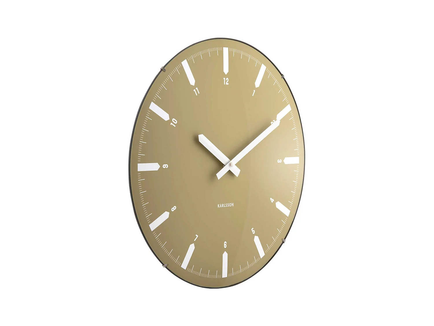 Horloge murale en polypropylène Realista Dome