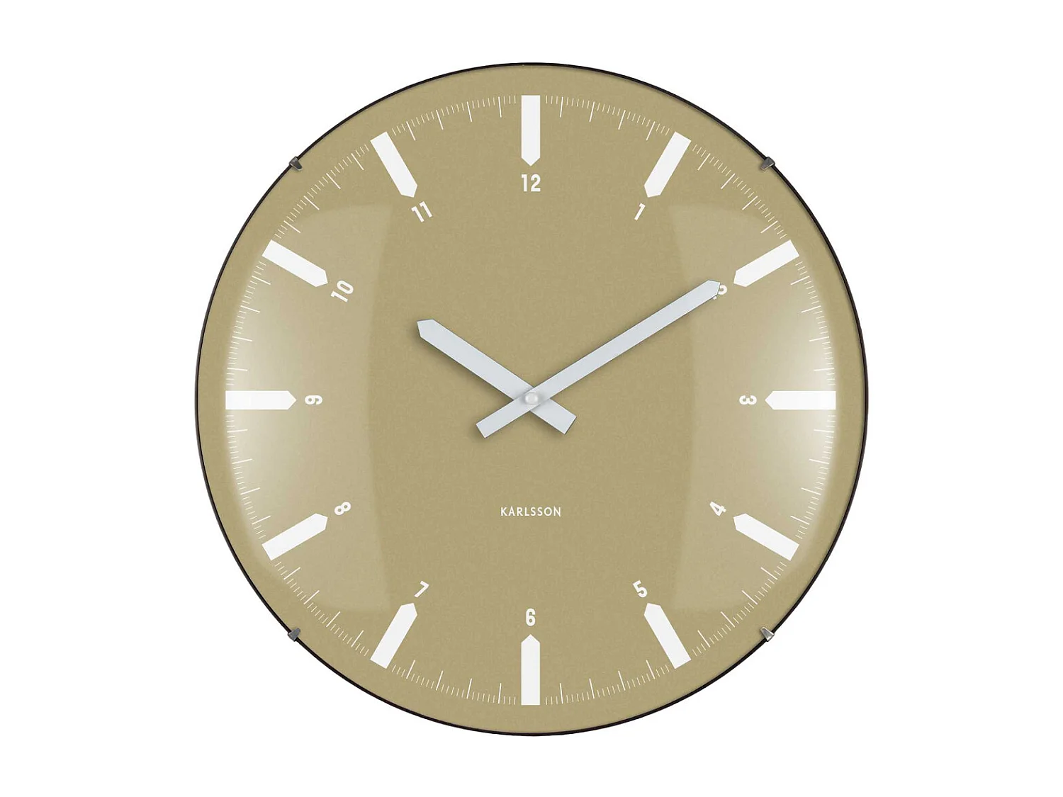 Horloge murale en polypropylène Realista Dome