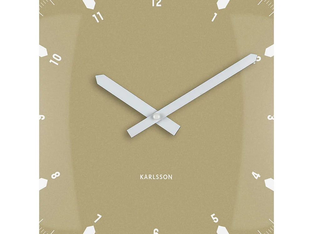 Horloge murale en polypropylène Realista Dome