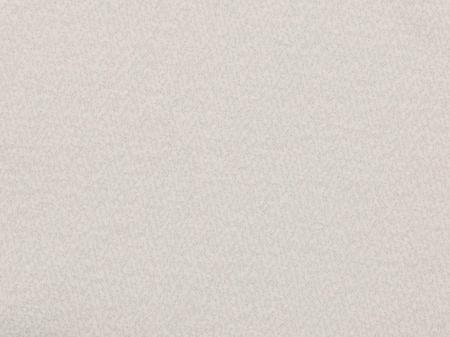 Lot de 2 tabourets en tissu texturé et métal - Crème - ASILOVA