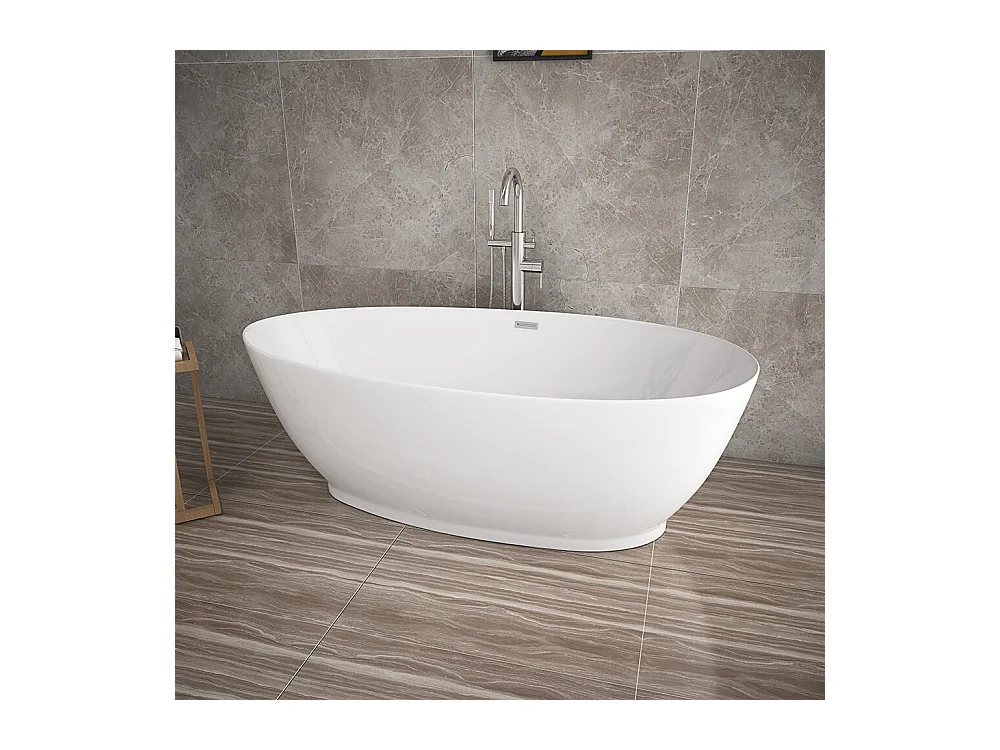 Home Deluxe Baignoire en pose libre DELIA