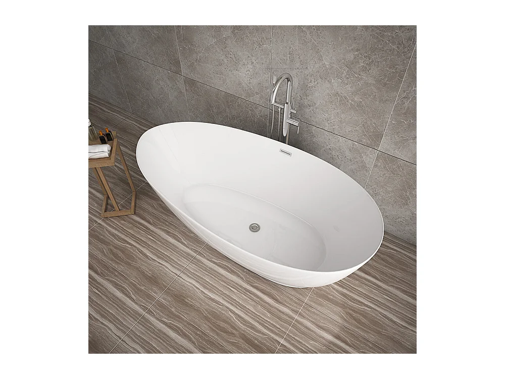 Home Deluxe Baignoire en pose libre DELIA