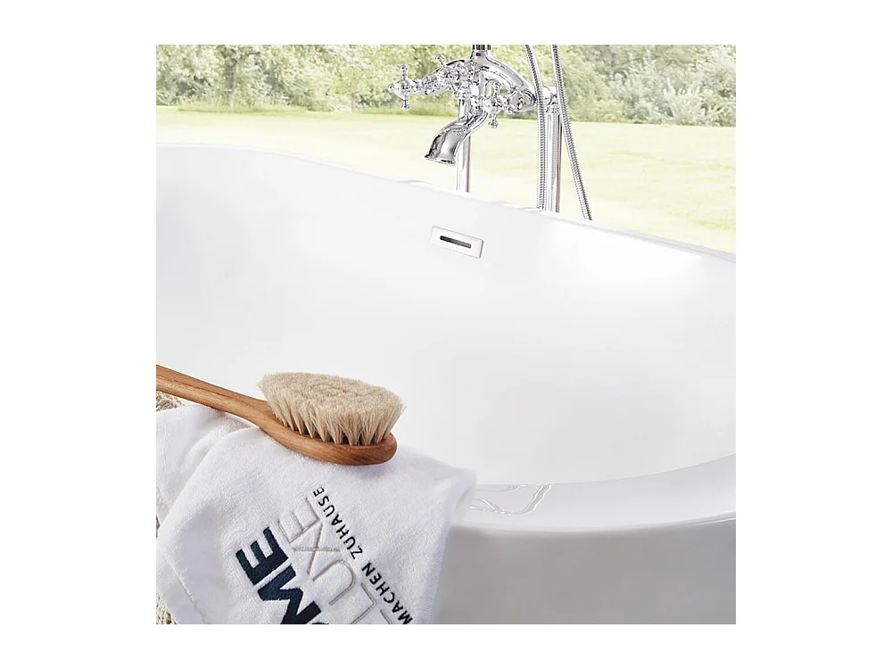 Home Deluxe Baignoire en pose libre CODO Blanc