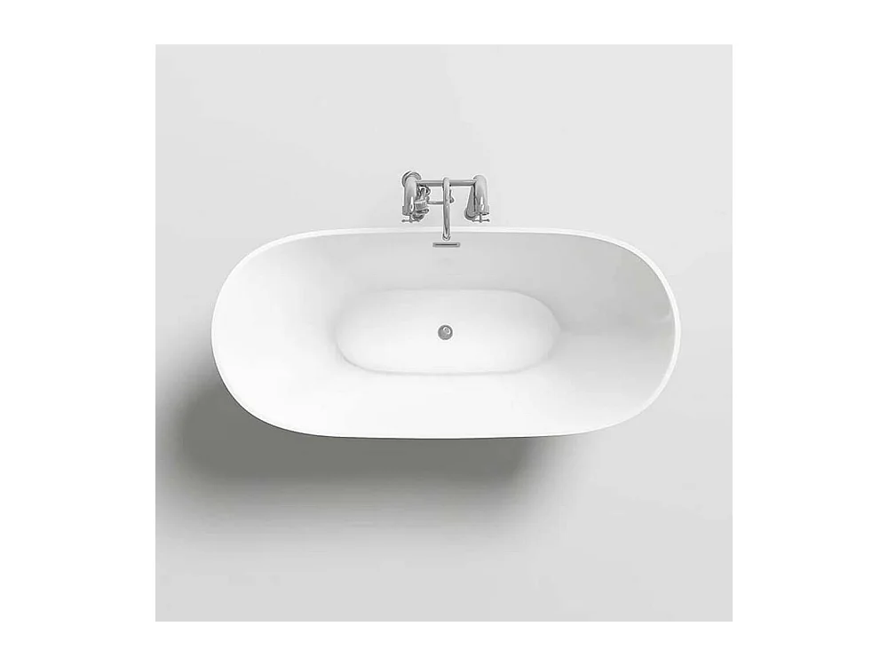 Home Deluxe Baignoire en pose libre OVALO