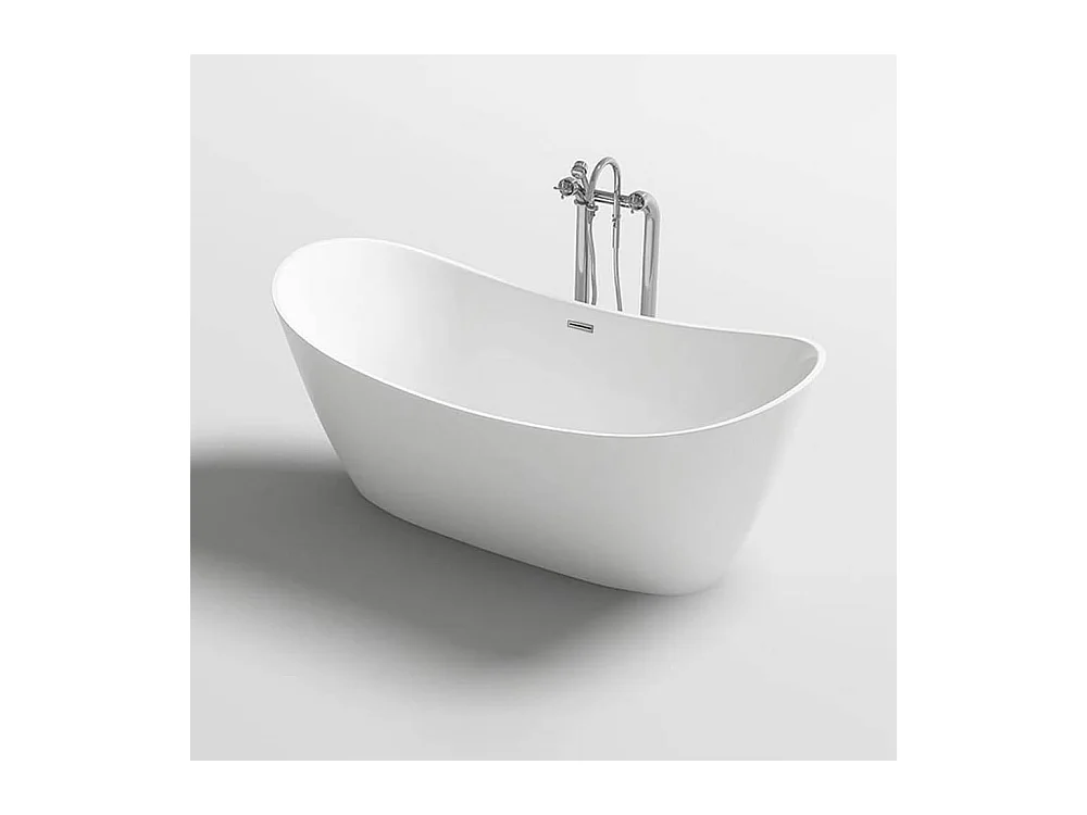 Home Deluxe Baignoire en pose libre OVALO
