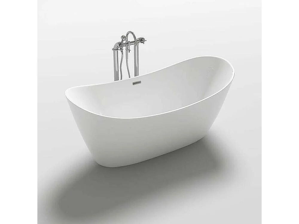 Home Deluxe Baignoire en pose libre OVALO