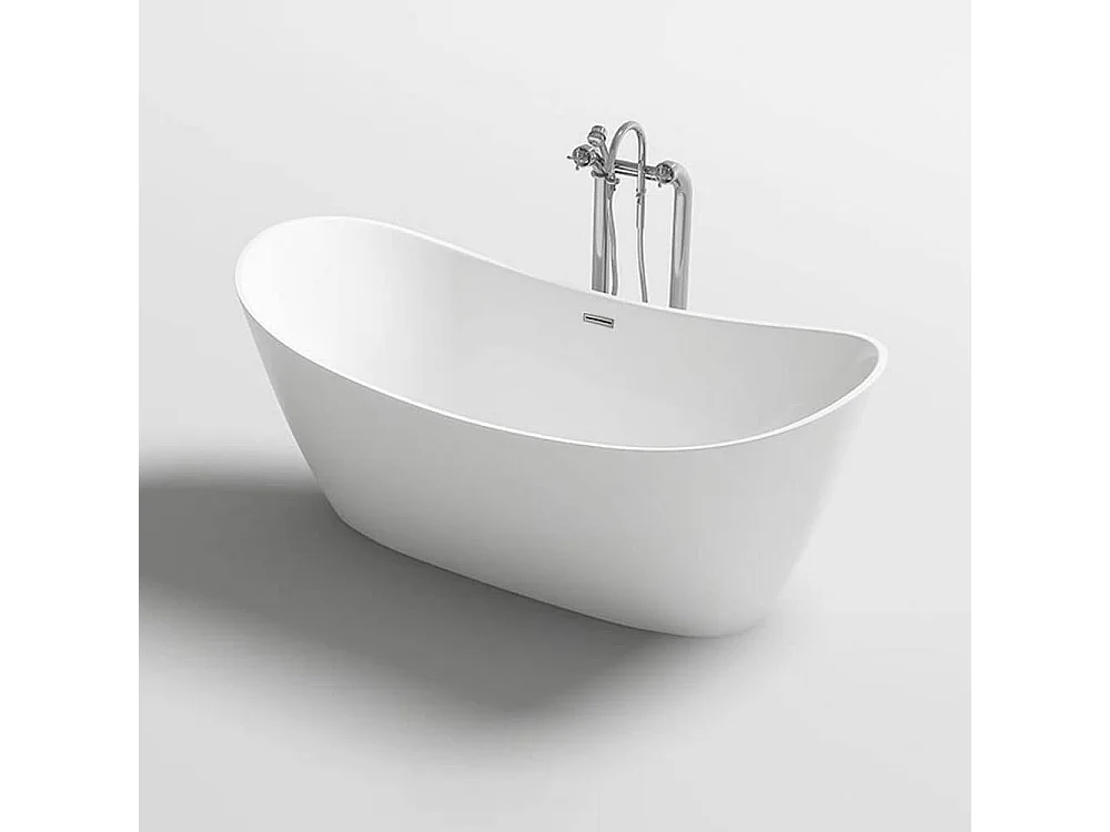 Home Deluxe Baignoire en pose libre OVALO