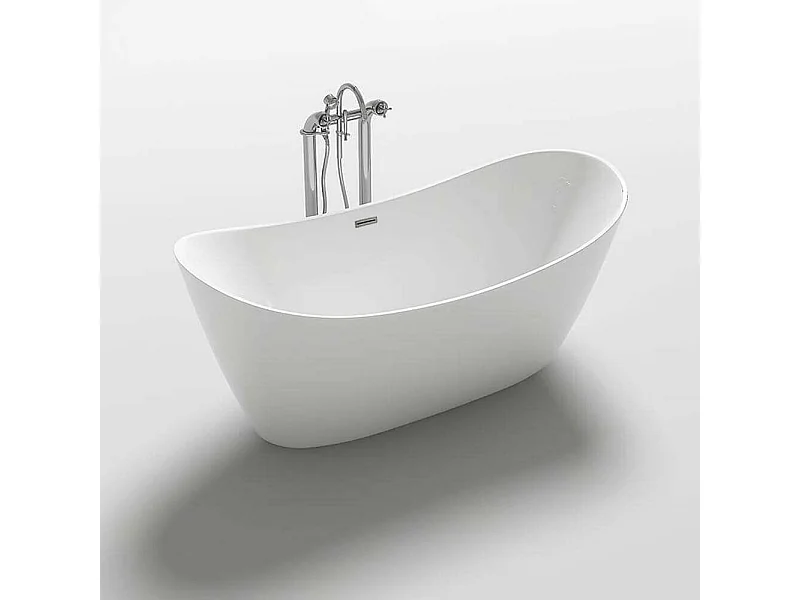Home Deluxe Baignoire en pose libre OVALO