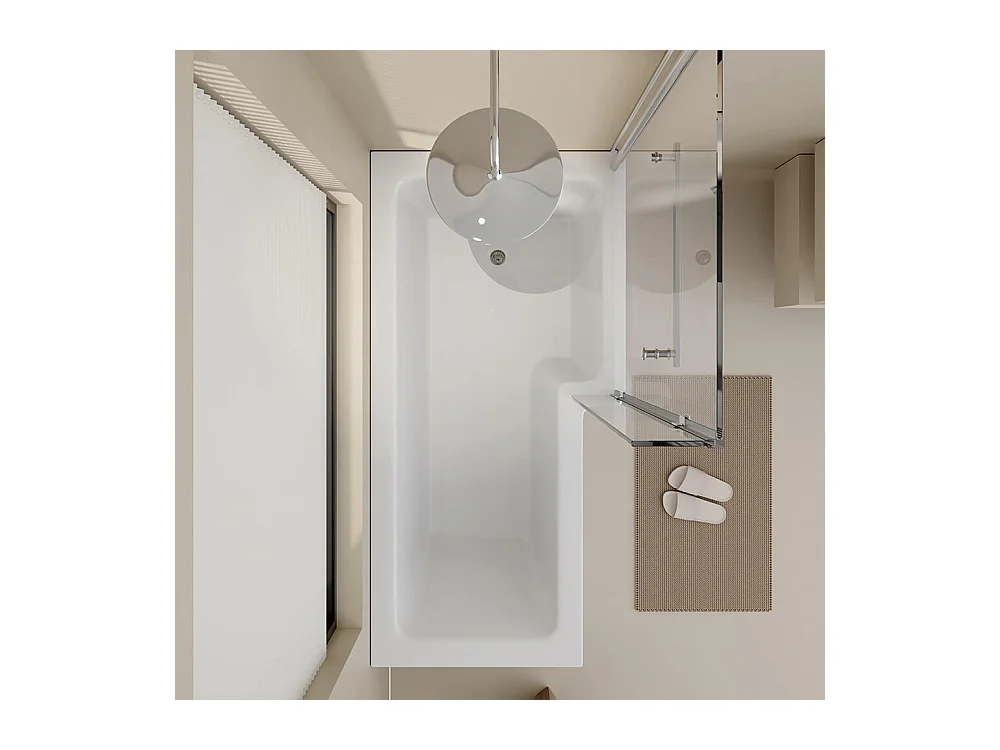 Home Deluxe Baignoire ELARA Gauche