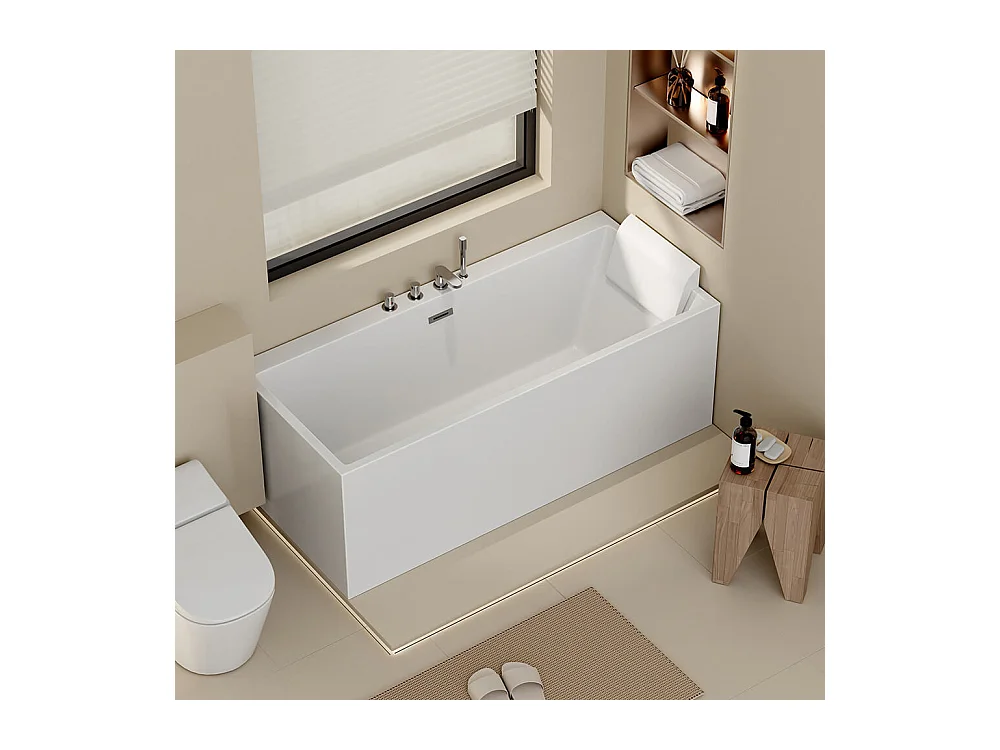 Home Deluxe Baignoire AMBER - 170 x 58 x 80 cm