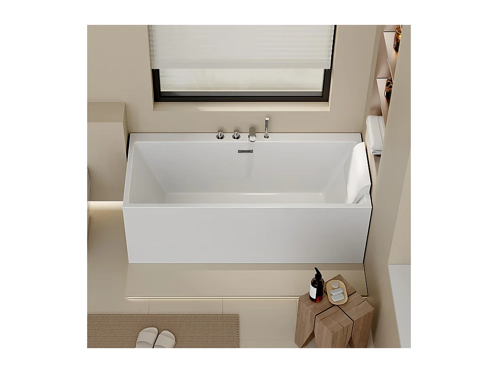 Home Deluxe Baignoire AMBER - 170 x 58 x 80 cm