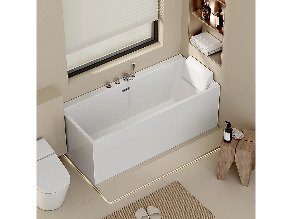 Home Deluxe Baignoire AMBER - 170 x 58 x 80 cm