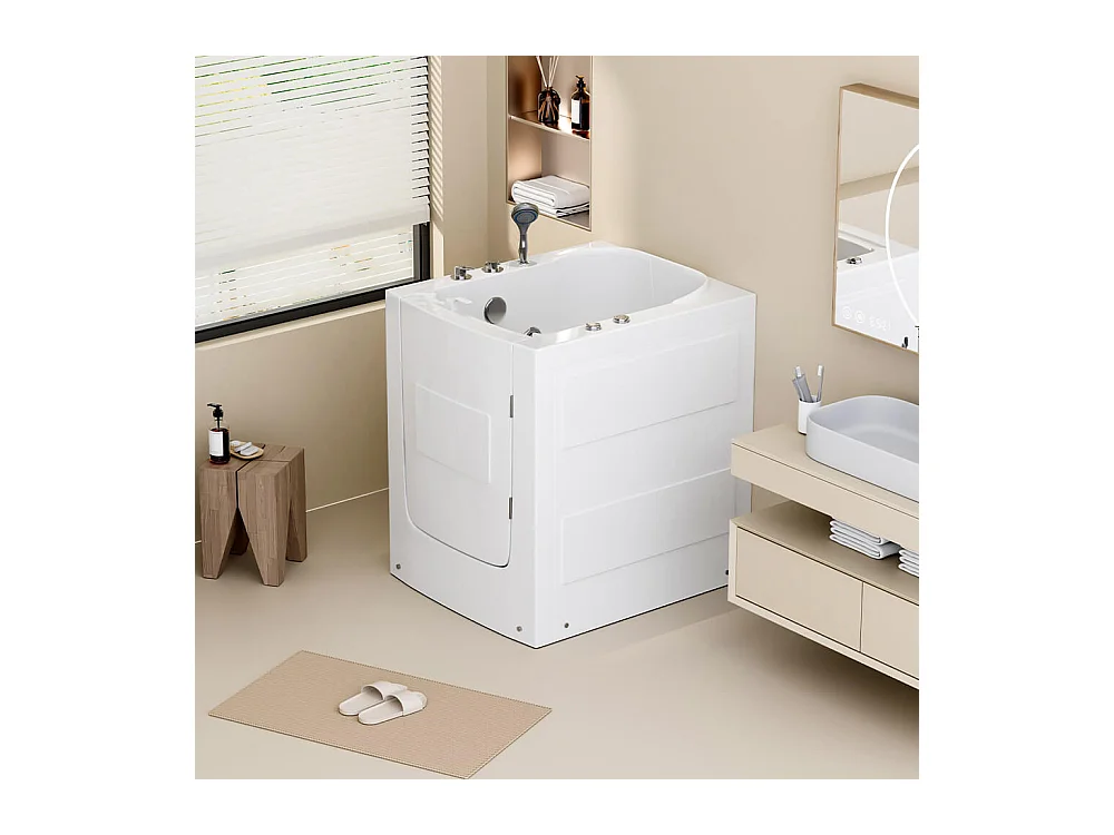 Home Deluxe Baignoire pour personnes âgées VITAL L Gauche