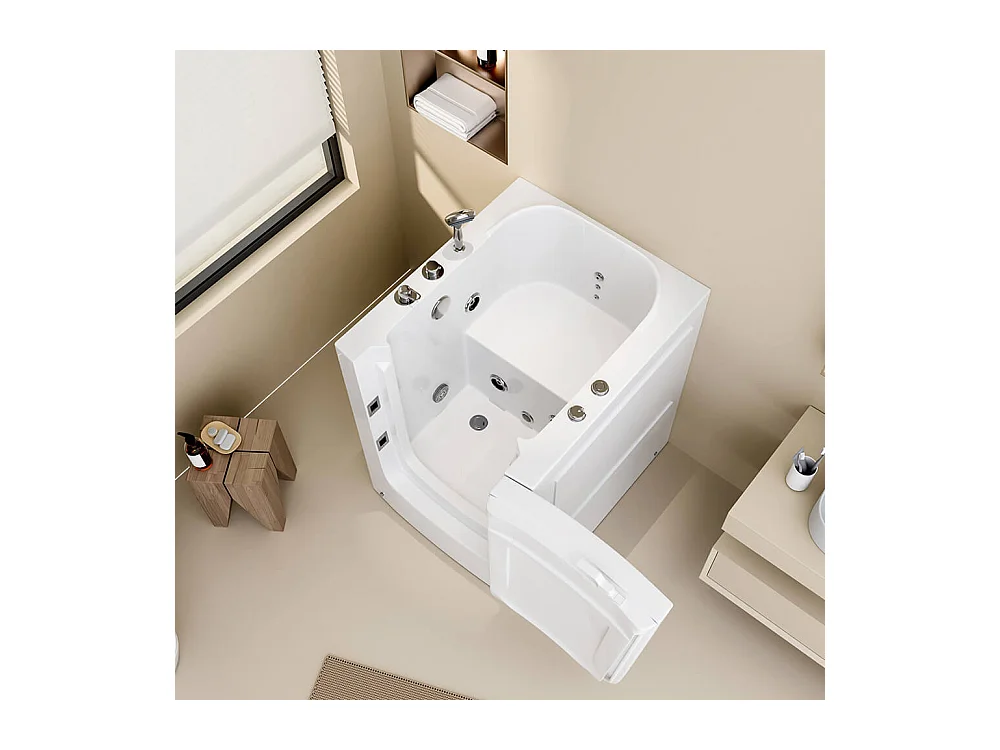 Home Deluxe Baignoire pour personnes âgées VITAL L Gauche