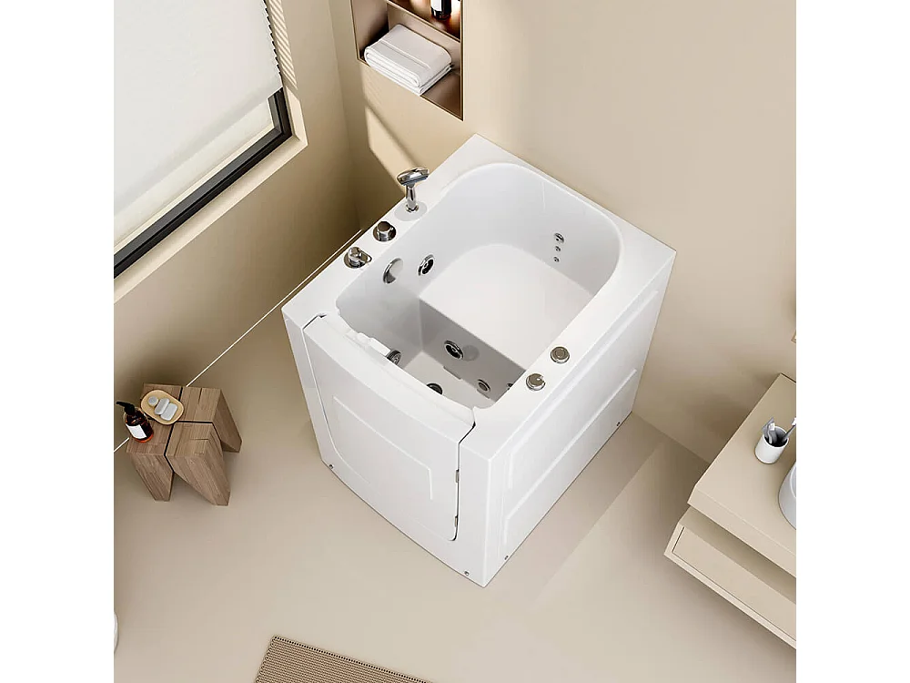 Home Deluxe Baignoire pour personnes âgées VITAL L Gauche