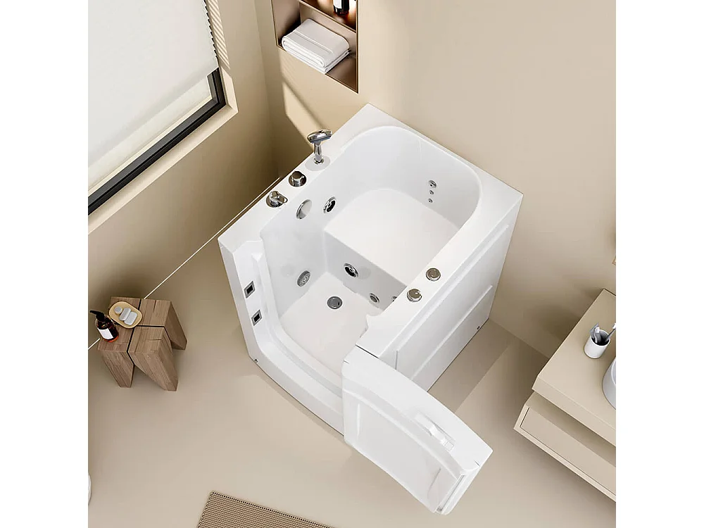 Home Deluxe Baignoire pour personnes âgées VITAL L Gauche