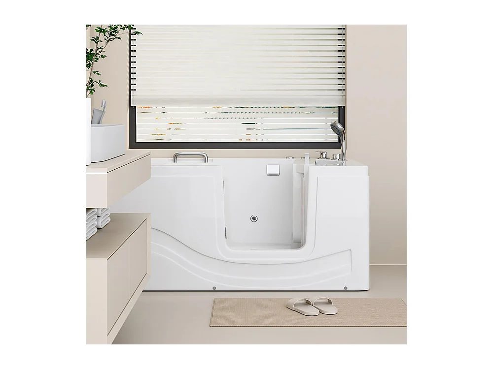 Home Deluxe Baignoire pour seniors VITAL M droite