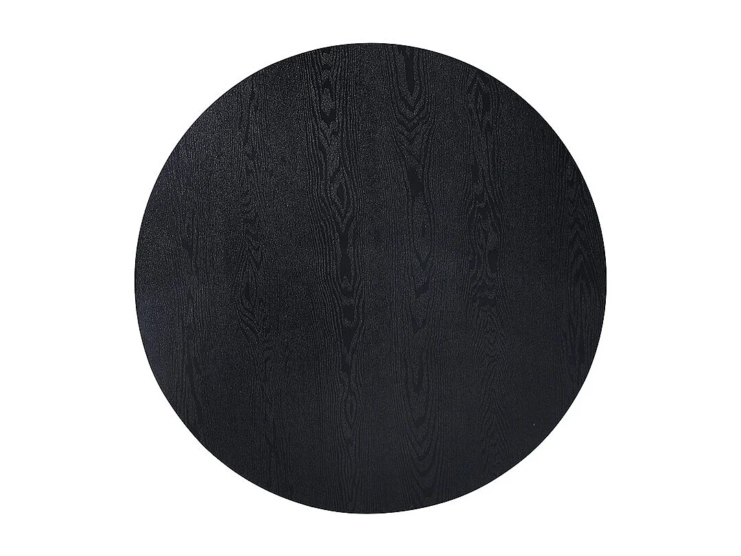 Home Deluxe | Table de salle à manger CAMILLO - Ronde, Dark Oak