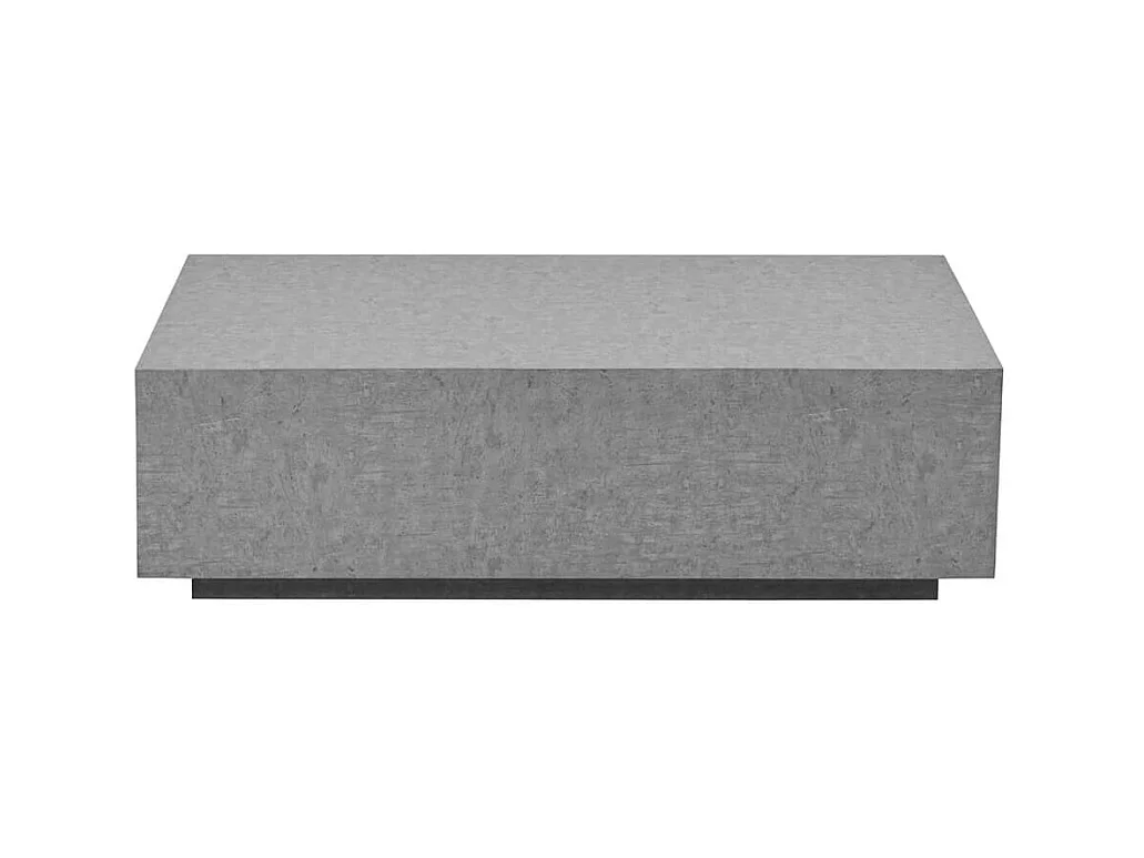 Home Deluxe - Table basse en marbre AMIRI XXL | Couleur : Gris, Dimension : 120 x 35 x 80 cm