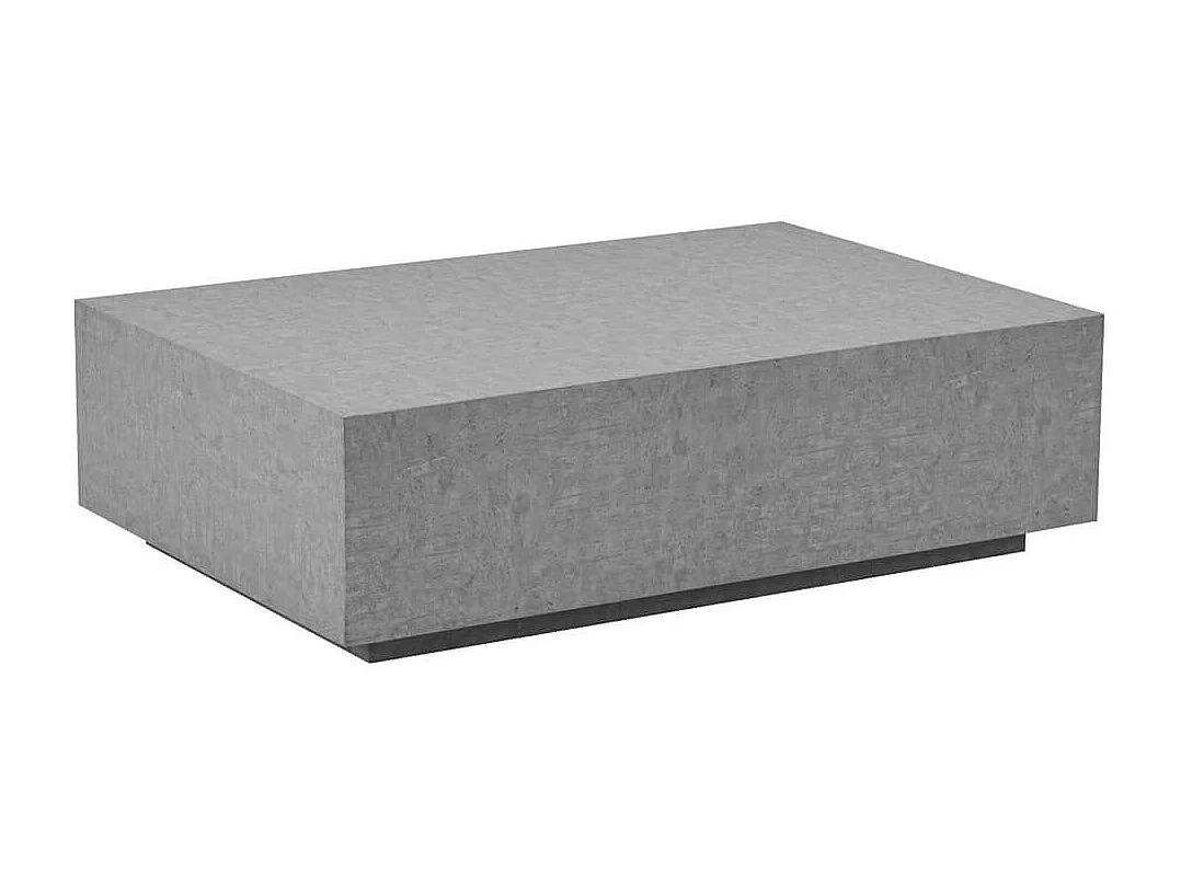 Home Deluxe - Table basse en marbre AMIRI XXL | Couleur : Gris, Dimension : 120 x 35 x 80 cm