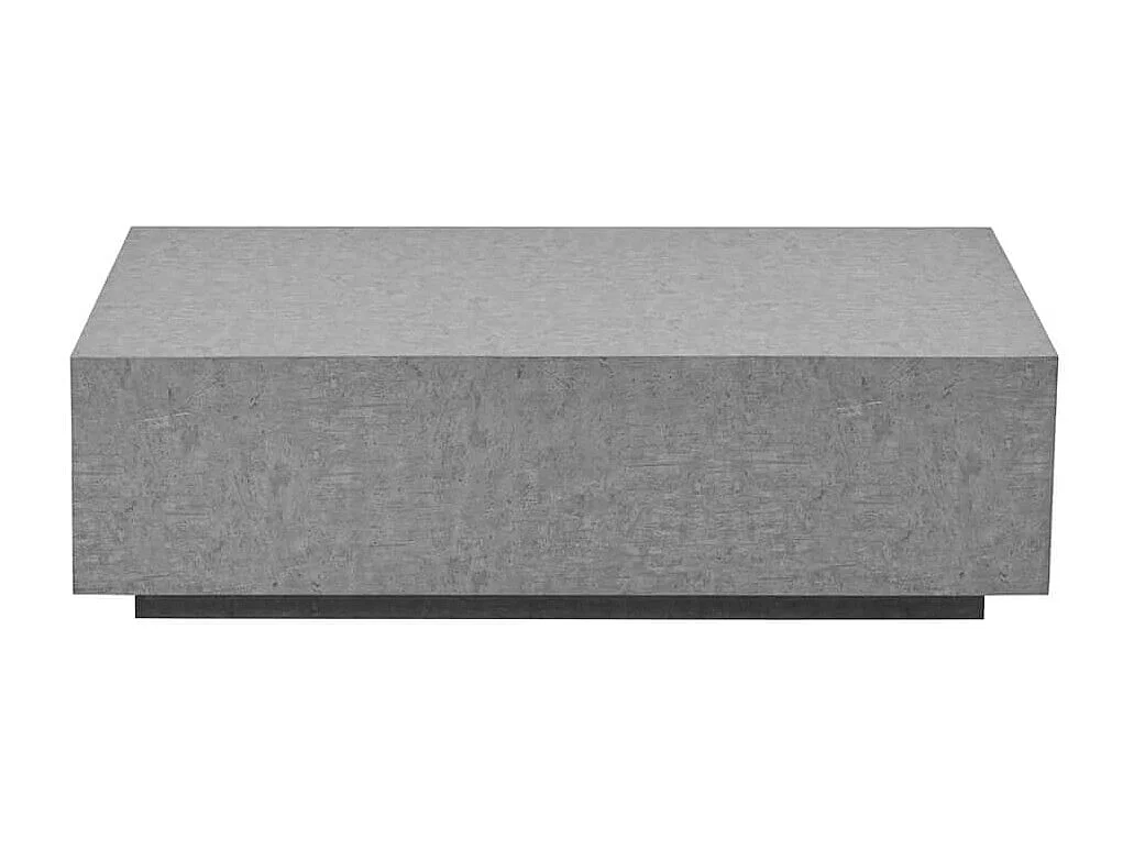 Home Deluxe - Table basse en marbre AMIRI XXL | Couleur : Gris, Dimension : 120 x 35 x 80 cm