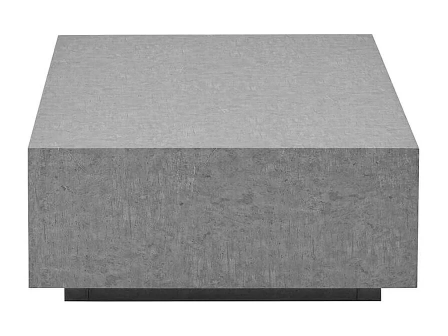 Home Deluxe - Table basse en marbre AMIRI XXL | Couleur : Gris, Dimension : 120 x 35 x 80 cm