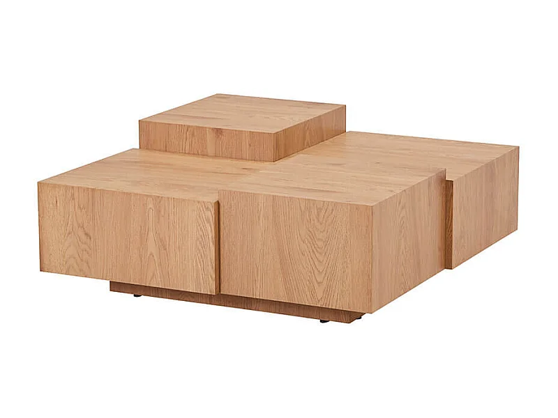 Home Deluxe Table basse marron clair