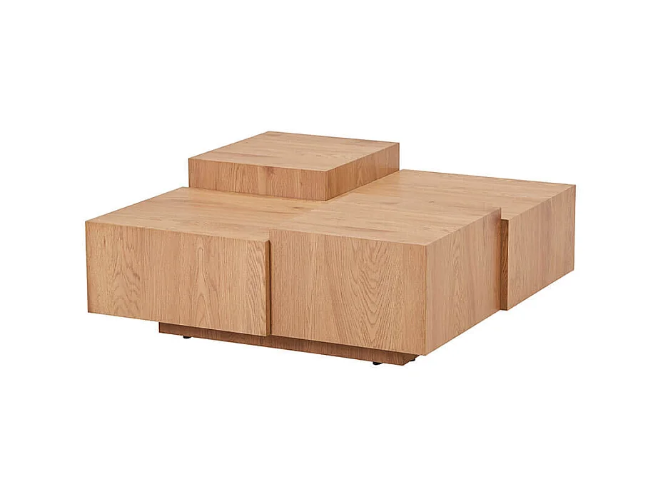 Home Deluxe Table basse marron clair