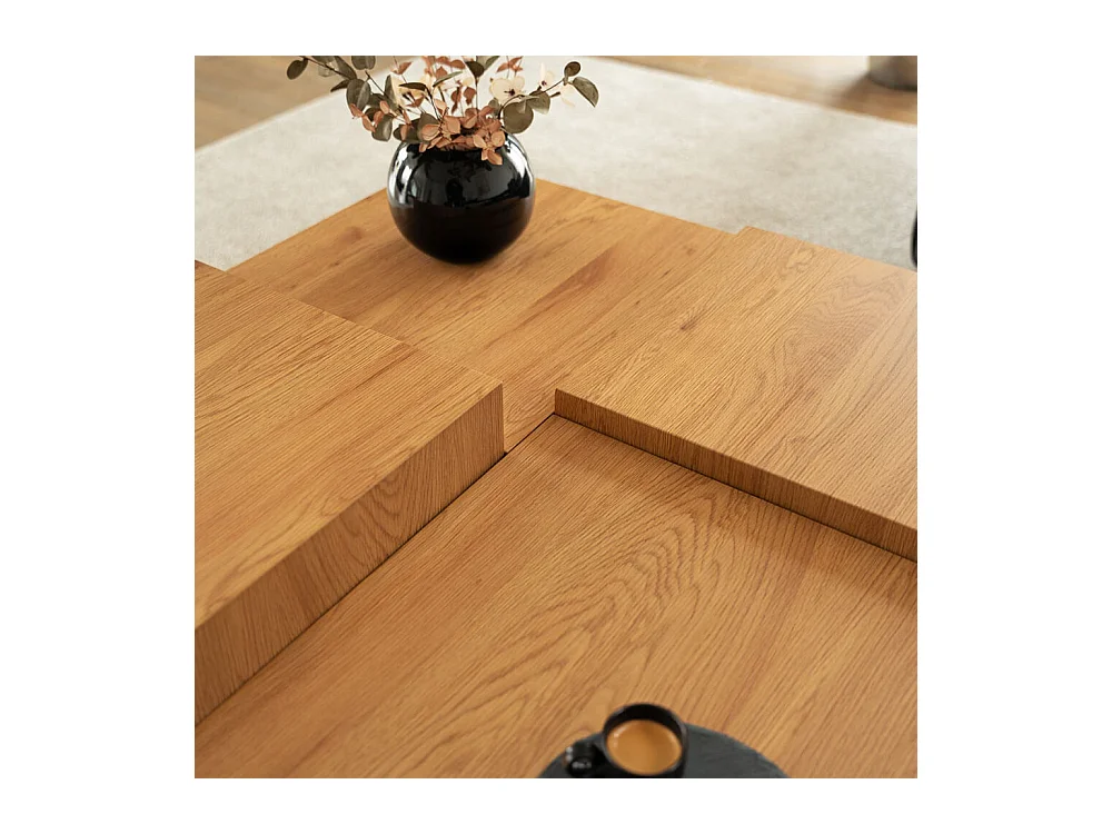 Home Deluxe Table basse marron clair